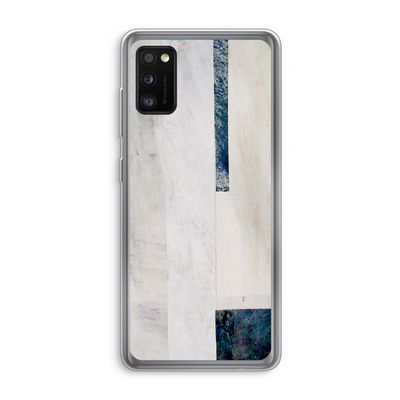 Meet you there: Samsung Galaxy A41 Transparant Hoesje