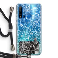 Vexx City #2: Huawei P20 Lite (2019) Transparant Hoesje met koord