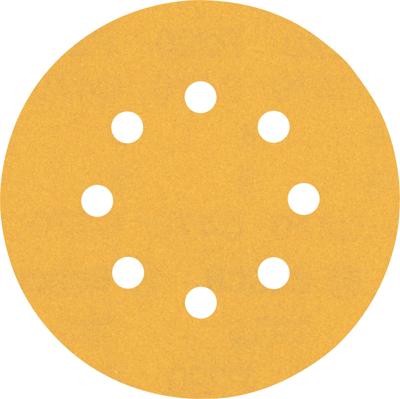 Bosch Accessoires Expert C470 schuurpapier voor excenterschuurmachines 125 mm, 8 gaten, K220 50-delig - 1 stuk(s) - 2608901121