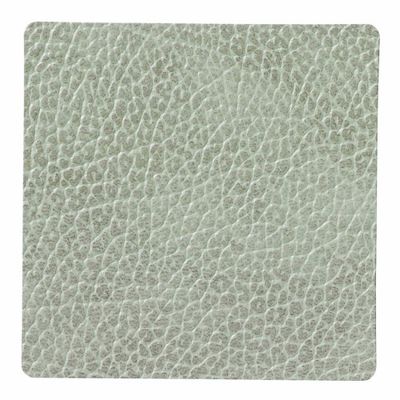 LIND DNA - Glass Mat Square - Onderzetter 10cm Hippo Olive Green