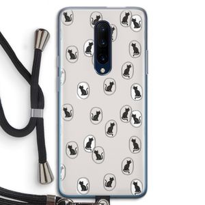Miauw: OnePlus 7 Pro Transparant Hoesje met koord
