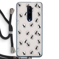 Miauw: OnePlus 7 Pro Transparant Hoesje met koord