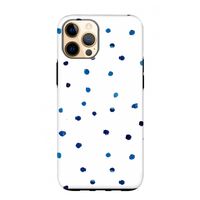 Blauwe stippen: iPhone 12 Pro Max Tough Case