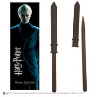 Harry Potter: Draco Malfoy Wand Pen and Bookmark - thumbnail