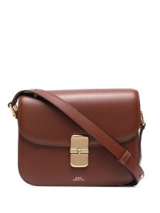 A.P.C. sac porté épaule Grace - Marron