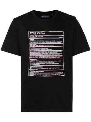 Mostly Heard Rarely Seen t-shirt en coton à imprimé graphique - Noir