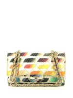 CHANEL Pre-Owned sac porté épaule imprimé Timeless - Blanc