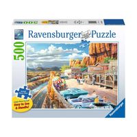 Ravensburger puzzel Mooi uitzicht - Legpuzzel - 500 stukjes - thumbnail