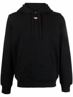 Diesel hoodie à logo imprimé - Noir