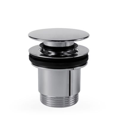 Afvoerplug Tres Valvulva | 5/4" | Click waste | Messing | Rond | Chroom