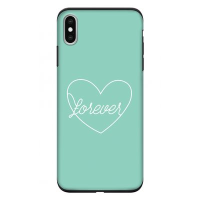 Forever heart pastel: iPhone XS Max Tough Case