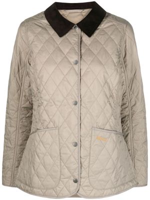 Barbour veste Annandale à design matelassé - Gris
