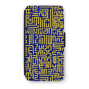 Majorelle Blue Print: iPhone 7 Plus Flip Hoesje