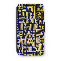 Majorelle Blue Print: iPhone 7 Plus Flip Hoesje