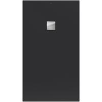 Villeroy & Boch Excello douchevloer - 160x90cm - polyurethaan/acryl Anthracite uda1690exc2v-1s