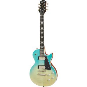 Epiphone Les Paul Modern Figured Caribbean Blue Fade elektrische gitaar