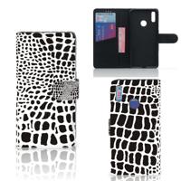 Huawei Y7 (2019) | Telefoonhoesje | Met pasjeshouder | Slangenprint