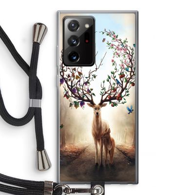 Seasons Change: Samsung Galaxy Note 20 Ultra / Note 20 Ultra 5G Transparant Hoesje met koord