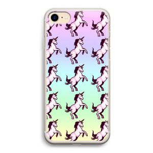 Musketon Unicorn: iPhone 7 Transparant Hoesje