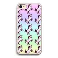 Musketon Unicorn: iPhone 7 Transparant Hoesje
