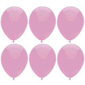 Ballonnen verjaardag/thema feest - 300x stuks - roze - 29 cm