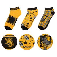 Harry Potter Ankle Socks 3-Pack Hufflepuff Harry Potter Ankle Socks 3-Pack Hufflepuff