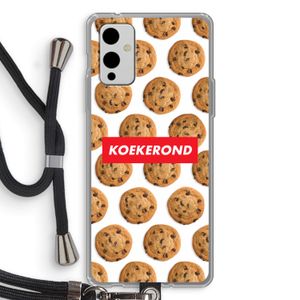 Koekerond: OnePlus 9 Transparant Hoesje met koord