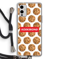 Koekerond: OnePlus 9 Transparant Hoesje met koord