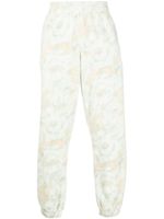 Martine Rose pantalon de jogging texturé à fleurs - Vert - thumbnail