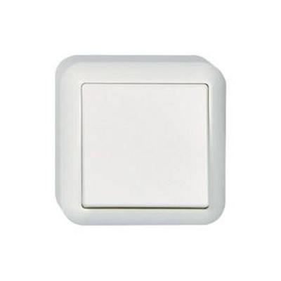 ELSO AP-toets 382104 10A CONTURA zuiver wit Wit 1 stuk(s)