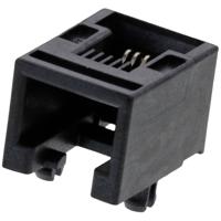 Molex Molex 955016649 R/A LO PRO MOD JACK 955016649 Bus Aantal polen 6P4C 1 stuk(s) - thumbnail