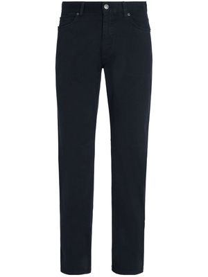 Zegna jean Roccia à coupe slim - Bleu