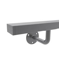 Rechthoekige trapleuning RVS 40x20 mm - per meter