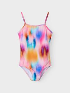 Name it zomer badpak meisjes - oranje - Nkfpzala