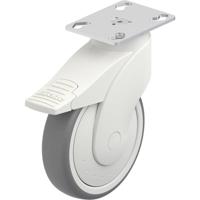 Blickle LWK-TPA 126KF-FI-P25 Zwenkwiel met rem Wieldiameter: 125 mm Draagvermogen (max.): 110 kg 1 stuk(s)