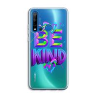 Be Kind: Huawei P20 Lite (2019) Transparant Hoesje