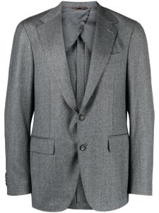 Canali blazer à simple boutonnage - Gris