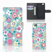 Huawei Ascend P8 Lite Hoesje Flower Power