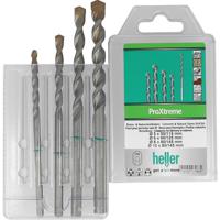 Heller Tools ProXtreme 28263 5 Carbide Beton-spiraalboren set 4-delig 5 mm, 6 mm, 8 mm, 10 mm Driehoekschacht 1 set(s)