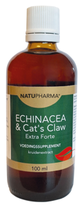 Natupharma Echinacea & Cat&apos;s Claw Extra Forte Druppels
