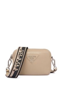 Prada petit sac à bandoulière en cuir - Tons neutres