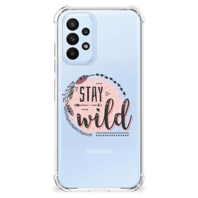 Samsung Galaxy A23 Stevig | Bumper Hoesje | Boho Stay Wild Samsung Galaxy A23 Stevig | Bumper Hoesje | Boho Stay Wild