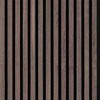 Silentlines lattenwand walnoot - 2600x526x22mm