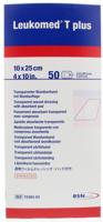 Leukomed Transparant wondverband T plus 10.0 x 25cm