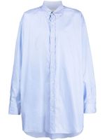 Maison Margiela chemise Oxford en coton biologique - Bleu