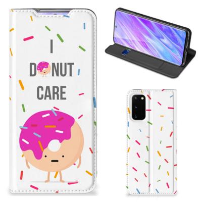 Samsung Galaxy S20 | Flip Style Cover | Donut Roze