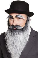 Baard met snor en wenkbrouwen - thumbnail