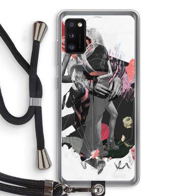 Dissimulation du réel: Samsung Galaxy A41 Transparant Hoesje met koord