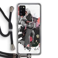 Dissimulation du réel: Samsung Galaxy A41 Transparant Hoesje met koord