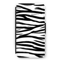 Zebra pattern: iPhone 12 mini Flip Hoesje